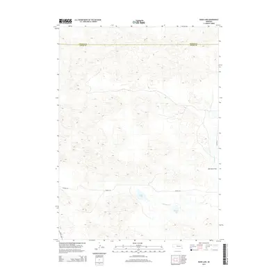 2014 Map of Mudd Lake, 2014 Print