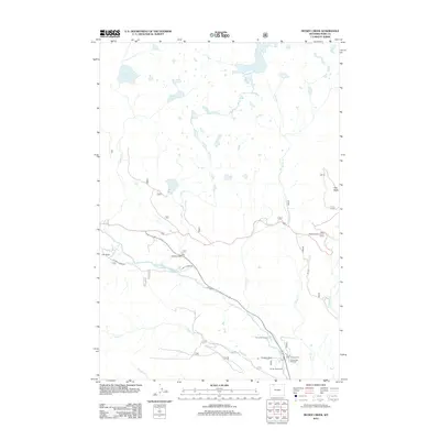 2012 Map of Muddy Creek, 2012 Print