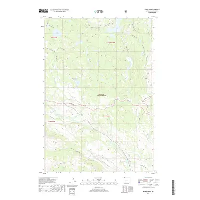 2017 Map of Muddy Creek, 2017 Print