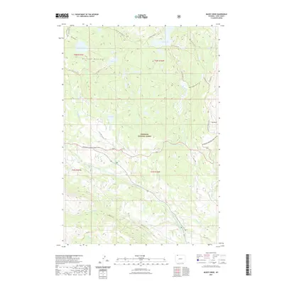 2021 Map of Muddy Creek, 2021 Print