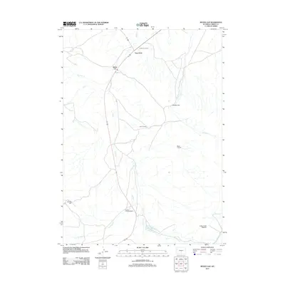 2012 Map of Muddy Gap, 2012 Print