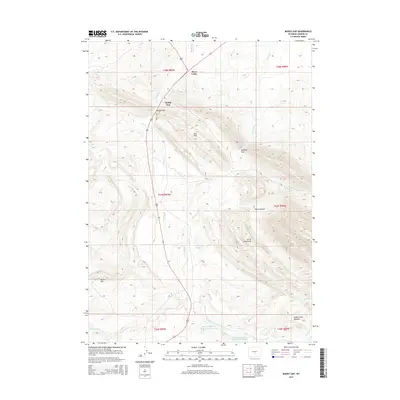 2015 Map of Muddy Gap, 2015 Print