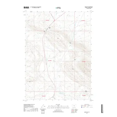 2018 Map of Muddy Gap, 2018 Print
