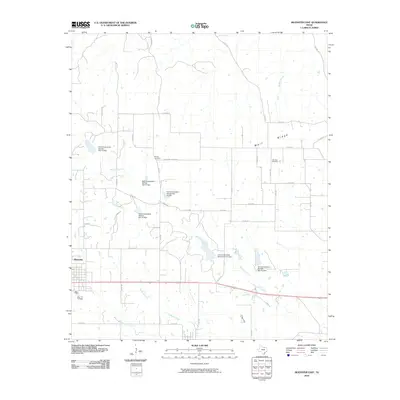 2010 Map of Muenster East, 2010 Print