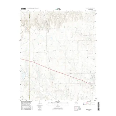 2016 Map of Muenster West, 2016 Print
