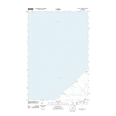 2011 Map of Muggun Creek, 2011 Print