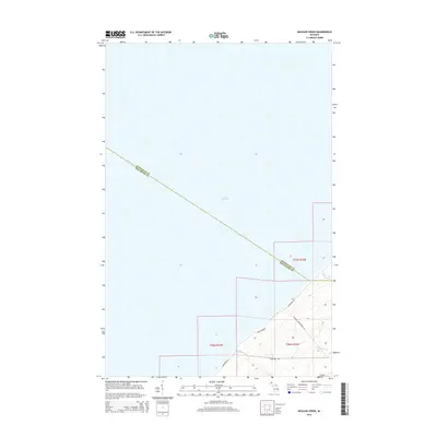 2014 Map of Muggun Creek, 2014 Print