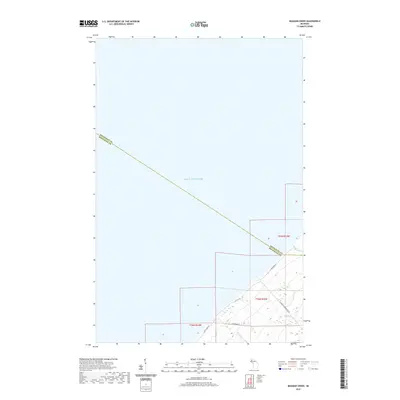 2019 Map of Muggun Creek, 2019 Print