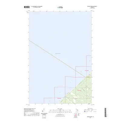 2023 Map of Muggun Creek, 2023 Print