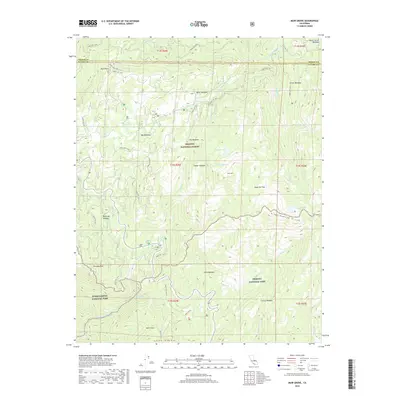 2018 Map of Muir Grove, 2018 Print