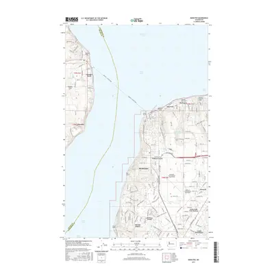 2017 Map of Mukilteo, 2017 Print
