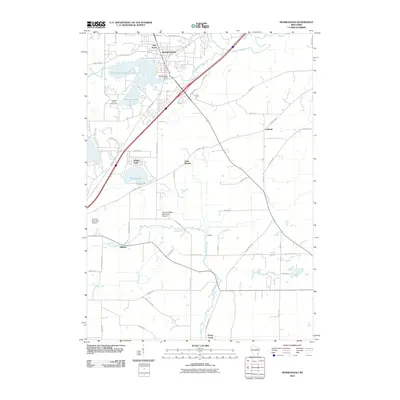 2010 Map of Mukwonago, 2010 Print