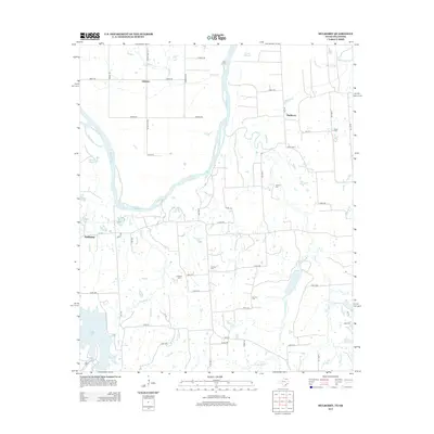 2013 Map of Mulberry, 2013 Print