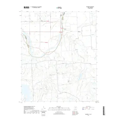 2019 Map of Mulberry, 2019 Print
