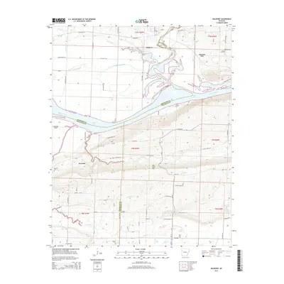 2014 Map of Mulberry, 2014 Print