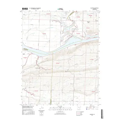 2017 Map of Mulberry, 2017 Print