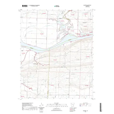2020 Map of Mulberry, 2020 Print