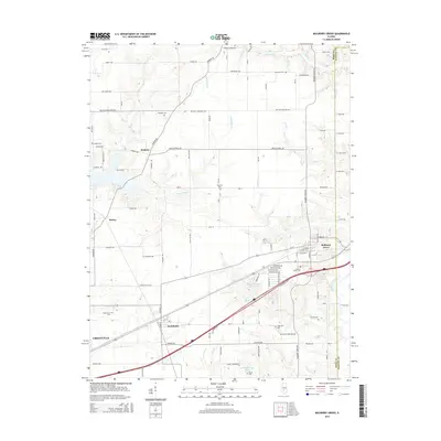 2015 Map of Mulberry Grove, 2015 Print