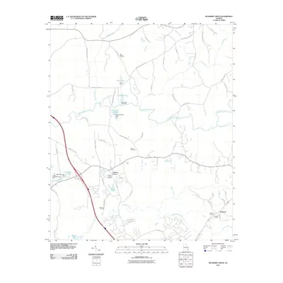 2011 Map of Mulberry Grove, 2011 Print
