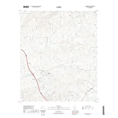 2020 Map of Mulberry Grove, 2020 Print