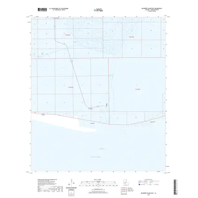 2020 Map of Mulberry Island East, 2020 Print