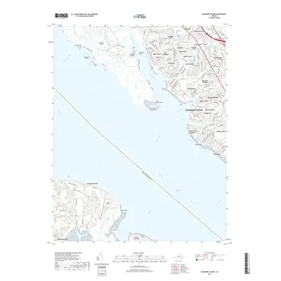 2019 Map of Mulberry Island, 2019 Print