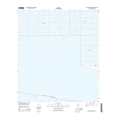 2015 Map of Mulberry Island West, 2015 Print