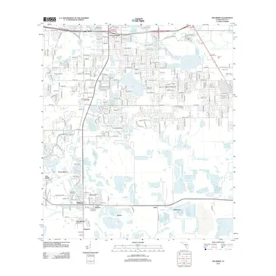 2012 Map of Mulberry, 2012 Print