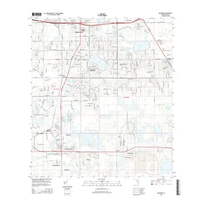 2015 Map of Mulberry, 2015 Print