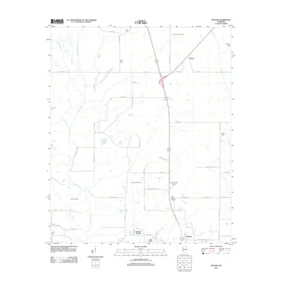 2012 Map of Muldon, 2012 Print
