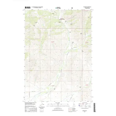 2017 Map of Muldoon, 2017 Print