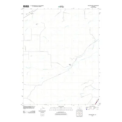 2010 Map of Muldoon Hill, 2010 Print