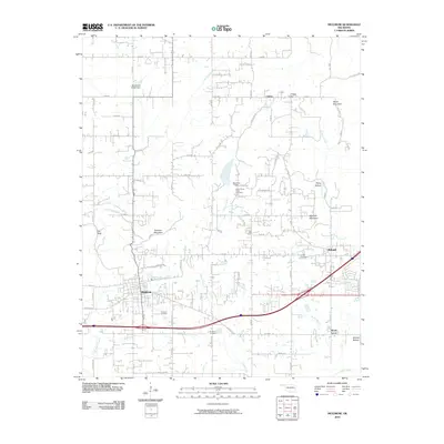 2010 Map of Muldrow, 2010 Print