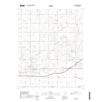 2018 Map of Muldrow, 2018 Print