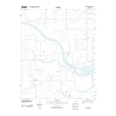 2010 Map of Muldrow SW, 2010 Print