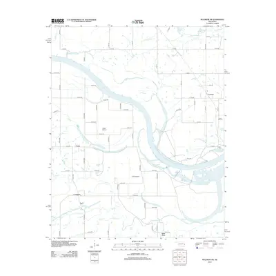 2012 Map of Muldrow SW, 2012 Print