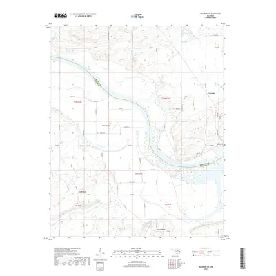 2018 Map of Muldrow SW, 2018 Print