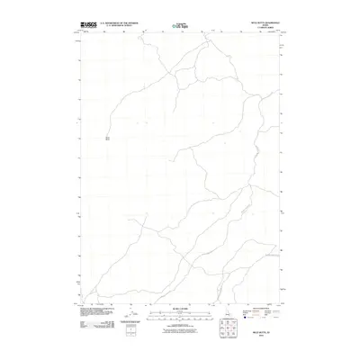 2010 Map of Mule Butte, 2010 Print