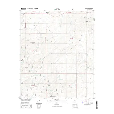 2013 Map of Mule Creek, 2013 Print