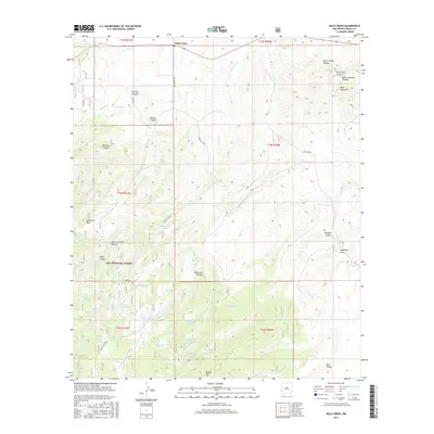 2017 Map of Mule Creek, 2017 Print