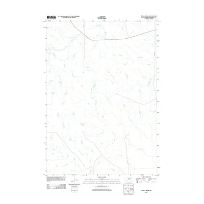 2012 Map of Mule Creek, 2012 Print