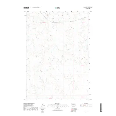 2017 Map of Mule Creek, 2017 Print