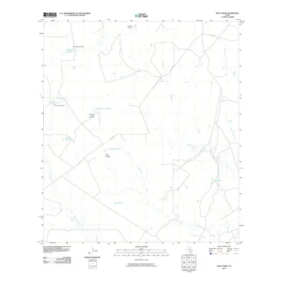 2010 Map of Mule Creek, 2010 Print