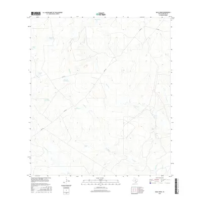 2016 Map of Mule Creek, 2016 Print