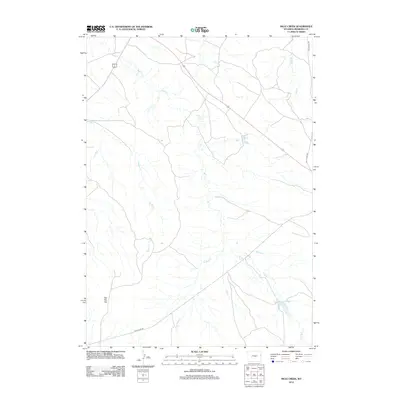 2012 Map of Mule Creek, 2012 Print