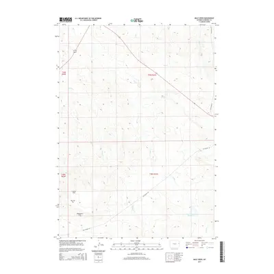 2015 Map of Mule Creek, 2015 Print