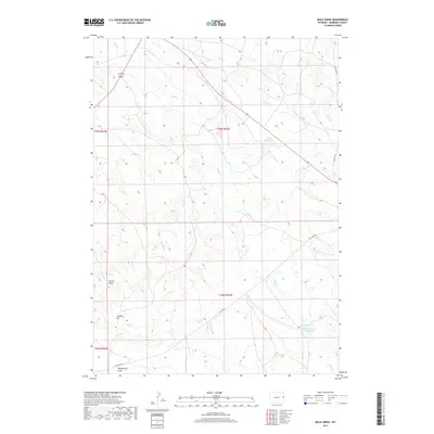 2017 Map of Mule Creek, 2017 Print
