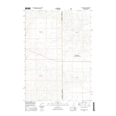 2015 Map of Mule Creek SE, 2015 Print