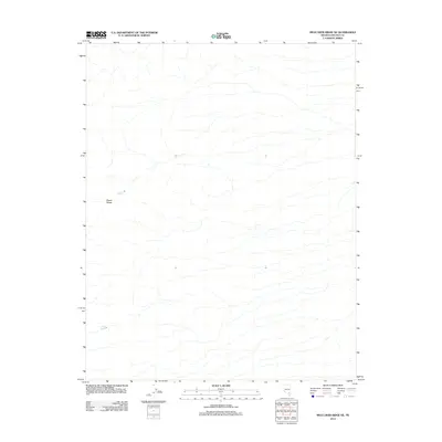 2012 Map of Mule Deer Ridge NE, 2012 Print