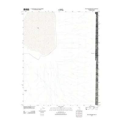 2012 Map of Mule Deer Ridge NW, 2012 Print
